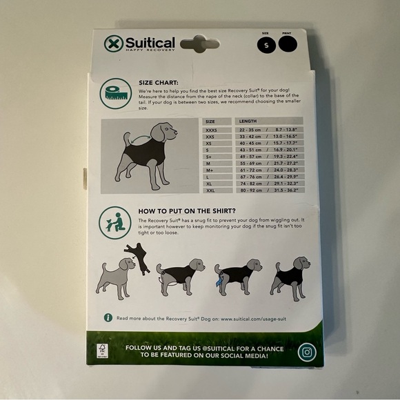 🐶 NEW Suitical Recovery Suit for Dogs Small - Picture 4 of 7